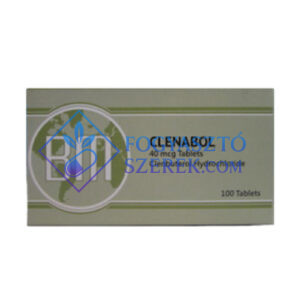 BM Clenbuterol 40mcg - spiropent hatóanyagú fogyasztószer